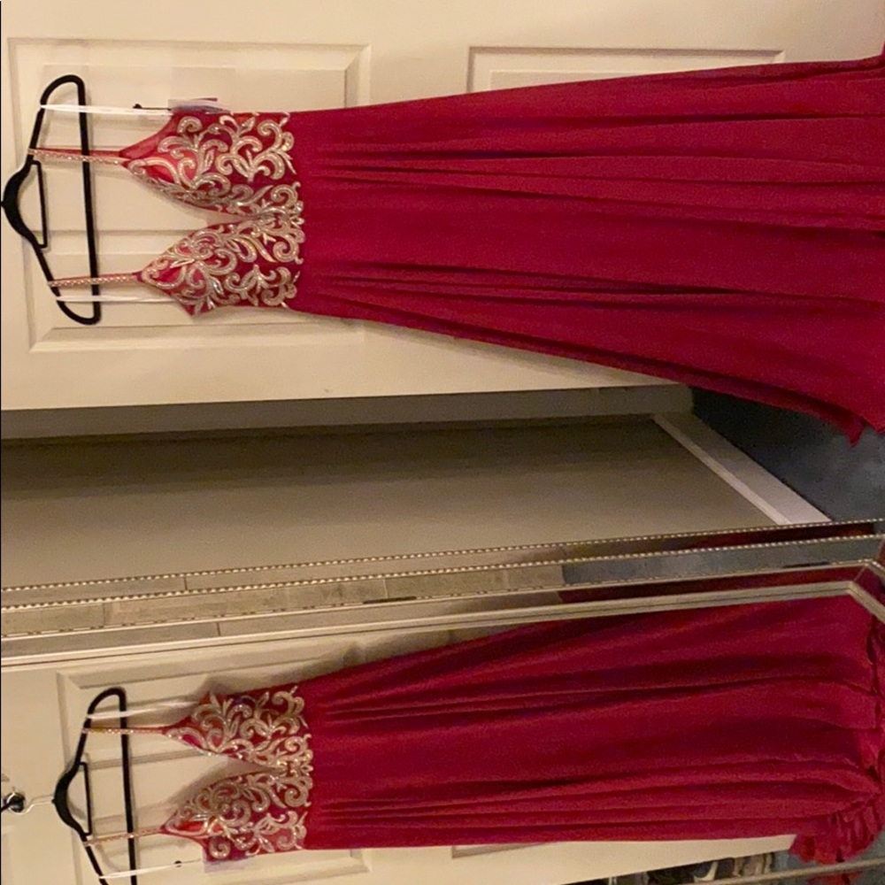 Jovani Full Length Red Gown